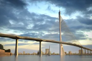 Phương án thiết kế cầu Cần Giờ được Sở Quy hoạch - Kiến trúc lựa chọn