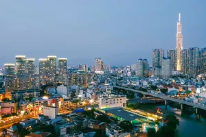 Một góc TPHCM. Ảnh: HUY ĐỨC