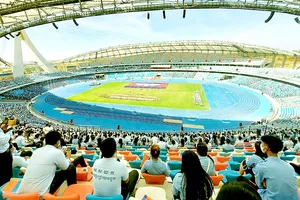 SVĐ quốc gia Morodok Techo của Campuchia sẽ đăng cai chính SEA Games 32. Ảnh: P.MINH