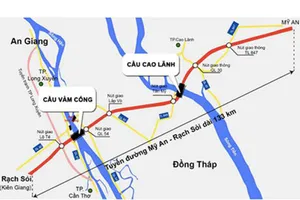 Dự án cao tốc Mỹ An - Cao Lãnh đội vốn 1.439 tỷ đồng
