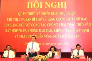 Quyết tâm thực hiện gỡ cảnh báo “thẻ vàng” với ngành thủy sản trong năm 2024