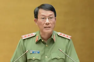 Bộ trưởng Bộ Công an Lương Tam Quang. Ảnh: QUANG PHÚC 