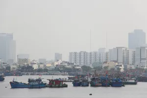 Cảng cá Thọ Quang. Ảnh: XUÂN QUỲNH