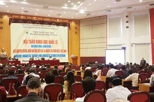 Quang cảnh buổi hội thảo