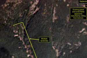 Những hình ảnh đầu tiên vụ thử tên lửa lần thứ 6 của Triều Tiên