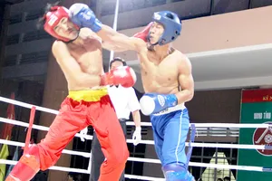 Trình độ của các võ sĩ ngày càng tiến bộ, hứa hẹn giải có nhiều trận đấu hấp dẫn. Ảnh: NHẬT ANH