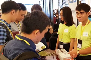 Giới trẻ tham gia tích cực vào hoạt động khởi nghiệp, đây là một trong những yếu tố giúp hệ sinh thái đổi mới sáng tạo hình thành và phát triển. Ảnh: T.BA