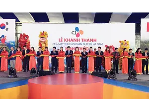 Tập đoàn CJ khánh thành  Nhà máy Thức ăn chăn nuôi Hà Nam