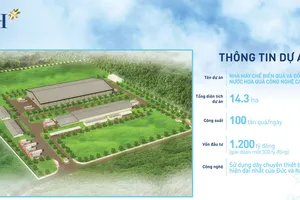 Có gì đặc biệt ở nhà máy đầu tiên của Việt Nam ép cam, nhãn?