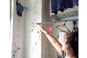 Cao ốc Ngô Gia Tự B xuống cấp quá nhanh