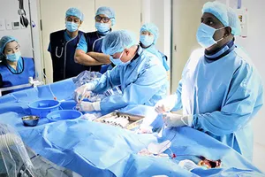 Can thiệp thành công dị dạng mạch máu hiếm gặp ở bệnh nhi