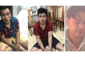 3 đối tượng (từ trái qua): Phú, Tài và Hùng