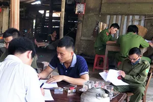 Cản trở thi công đường điện còn đánh cán bộ xã nhập viện