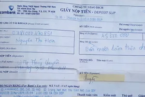 Rắc rối từ một vụ bị lừa chuyển tiền