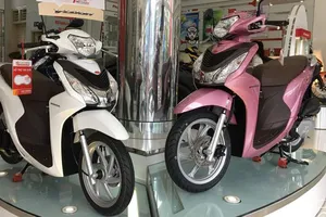  Vision là dòng xe tay ga bán chạy nhất của Honda Việt Nam trong tháng 8-2018