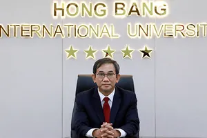 Trường Đại học Quốc tế Hồng Bàng có hiệu trưởng mới
