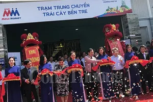 Trạm trung chuyển trái cây Bến Tre đi vào hoạt động