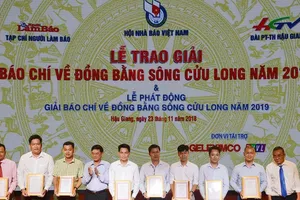 Trao Giải báo chí về ĐBSCL năm 2018
