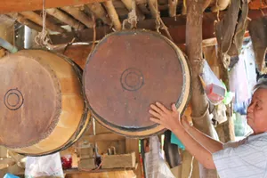 Làng trống Lâm Yên đang đứng trước nguy cơ mai một vì không có người nối nghiệp và thị trường ngày càng thu hẹp. Ảnh: NGỌC PHÚC