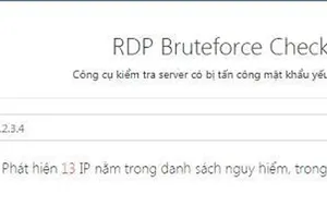 Bkav phát hành công cụ kiểm tra độ an toàn của server