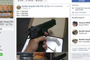 Hàng cấm rao bán tràn lan trên mạng