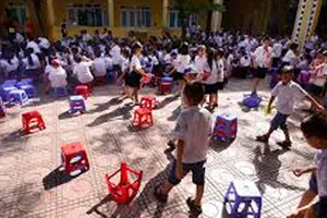 Trường học chủ động ứng phó nắng nóng