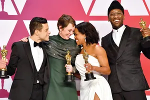 4 diễn viên chiến thắng các hạng mục diễn xuất  tại Oscar 2019. Ảnh: OSCAR