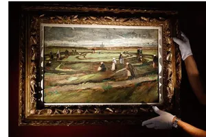 Một tác phẩm của Van Gogh được trình chiếu tại triển lãm