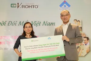 Ra mắt Quỹ từ thiện “V.Rohto – Rạng ngời đôi mắt Việt Nam”