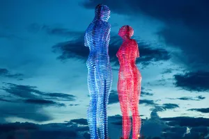 Bức tượng tình nhân nổi tiếng thế giới xuất hiện tại Việt Nam