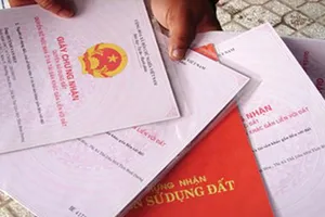 Đẩy nhanh tiến độ cấp giấy chứng nhận quyền sử dụng đất