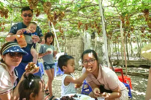 Cha mẹ không nhất thiết việc gì cũng làm thay con cái nếu như muốn để chúng lớn khôn. Ảnh: HOÀNG HÙNG