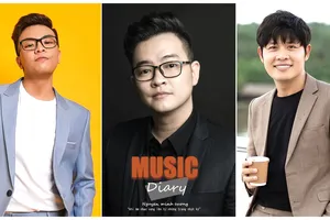 Các nhạc sĩ (từ trái qua: Hứa Kim Tuyền, Nguyễn Minh Cường, Nguyễn Văn Chung)  đã tạo được dấu ấn âm nhạc qua các album, dự án đặc biệt