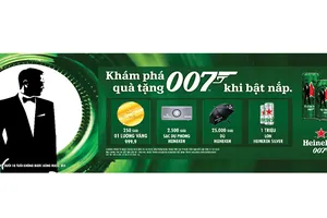 Phiên bản Heineken James Bond với hơn 1 triệu phần quà hấp dẫn