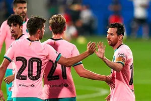 Messi ghi bàn, Barca đỡ lo