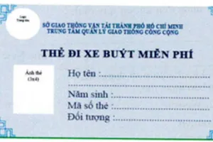 Làm thẻ đi xe buýt miễn phí ở đâu?