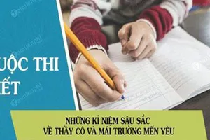 Phát động cuộc thi sáng tác “Mái trường mến yêu”