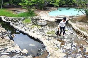 KDL Trường Xuân nay chỉ là nơi mổ gà ăn nhậu  của một số người dân địa phương