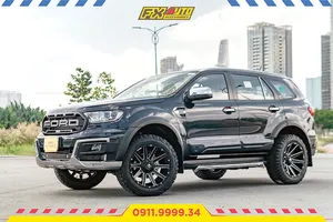 Diện mạo xe đã qua nâng cấp từ phiên bản gốc Ford Everest 