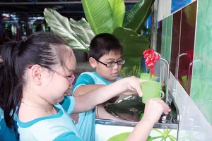 Hướng đến việc uống nước trực tiếp tại vòi