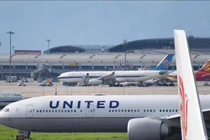 Máy bay Boeing 777 của hãng hàng không United Airlines