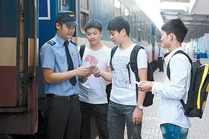 Đường sắt giảm 10% giá vé cho thí sinh đi thi và nhập học