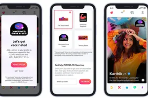 Nhiều ứng dụng hẹn hò đã ủng hộ  chiến dịch tiêm vaccine Covid-19