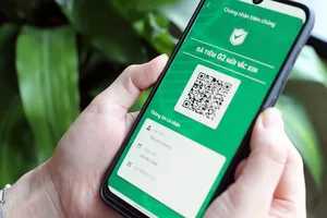 Nền tảng quản lý tiêm chủng Covid-19 thể hiện kết quả  của người dân sau khi tiêm vaccine mũi thứ 2