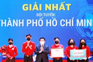 Cuộc thi tìm hiểu Nghị quyết Đại hội XIII của Đảng: Đoàn Thanh niên TPHCM giành giải nhất