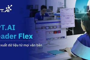 FPT.AI Reader Flex rút ngắn 70% thời gian quy trình nhập liệu