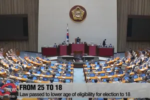 Hàn Quốc hạ độ tuổi ứng cử đại biểu quốc hội