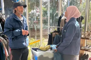 Ông David Arnold được chào đón tại “thư viện” chia sẻ