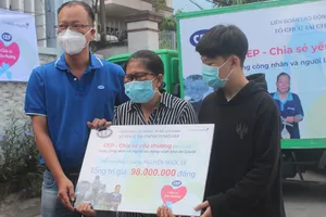 Chia sẻ yêu thương cùng công nhân lao động khó khăn