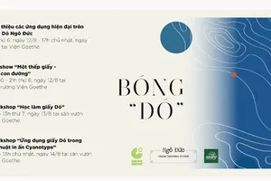 Triển lãm giấy dó của họa sĩ 8X, 9X